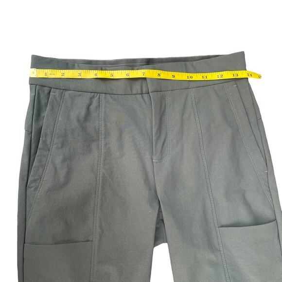 ATHLETA Wander Stash Skinny Pants - Olive Green - Size 0 - Picture 9 of 16